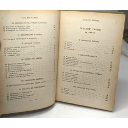 Minerva. Introduction à l'étude des classiques scolaires grecs et...