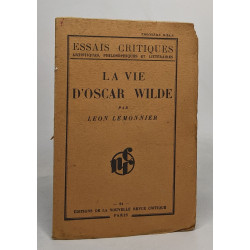 La vie d'oscar wilde
