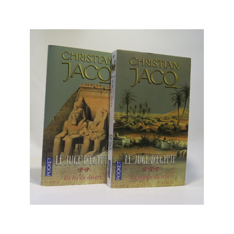 Le Juge d'Egypte tome 2 : La Loi du Désert + tome 3: La justice du...