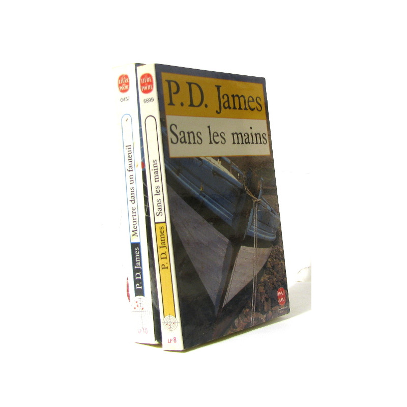 (Lot de 2 livres) Sans les Mains - Meurtre dans un fauteuil