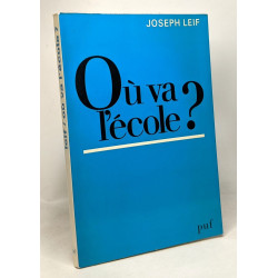 Où va l'école
