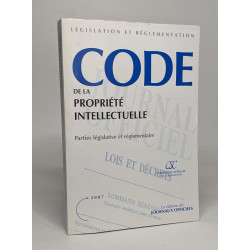 Code de la propriété intellectuelle: Texte mis à jour au 25 juin 2007