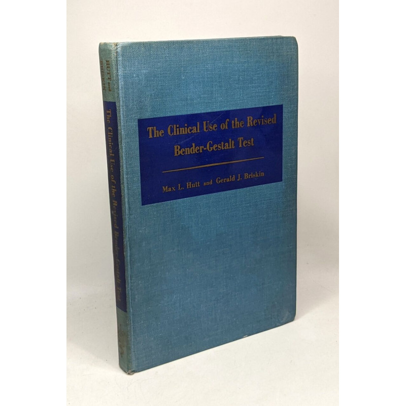 The clinical use of the revised Bender-Gestalt Test