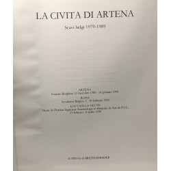 La civita di Artena: scavi belgi (1979-1989)