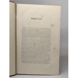 Oeuvres de boileau - avec notes et imitations des auteurs anciens