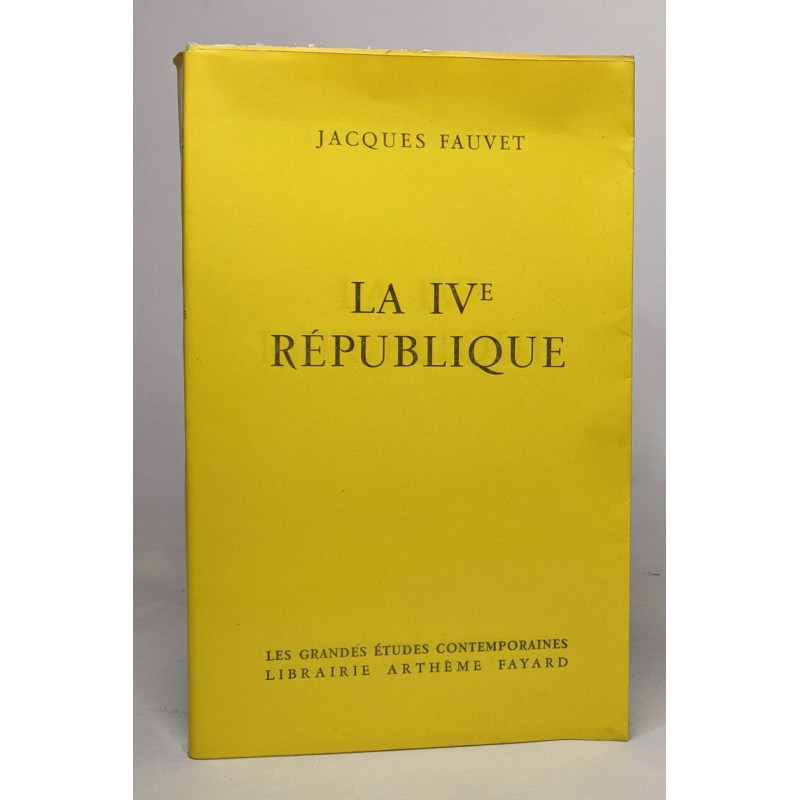 La IVE république