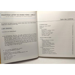 L'Art oriental (Bibliotheque Laffont des grands themes , 70)