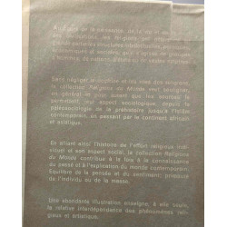 Le phénomène religieux - introduction à l'histoire des Religions |...