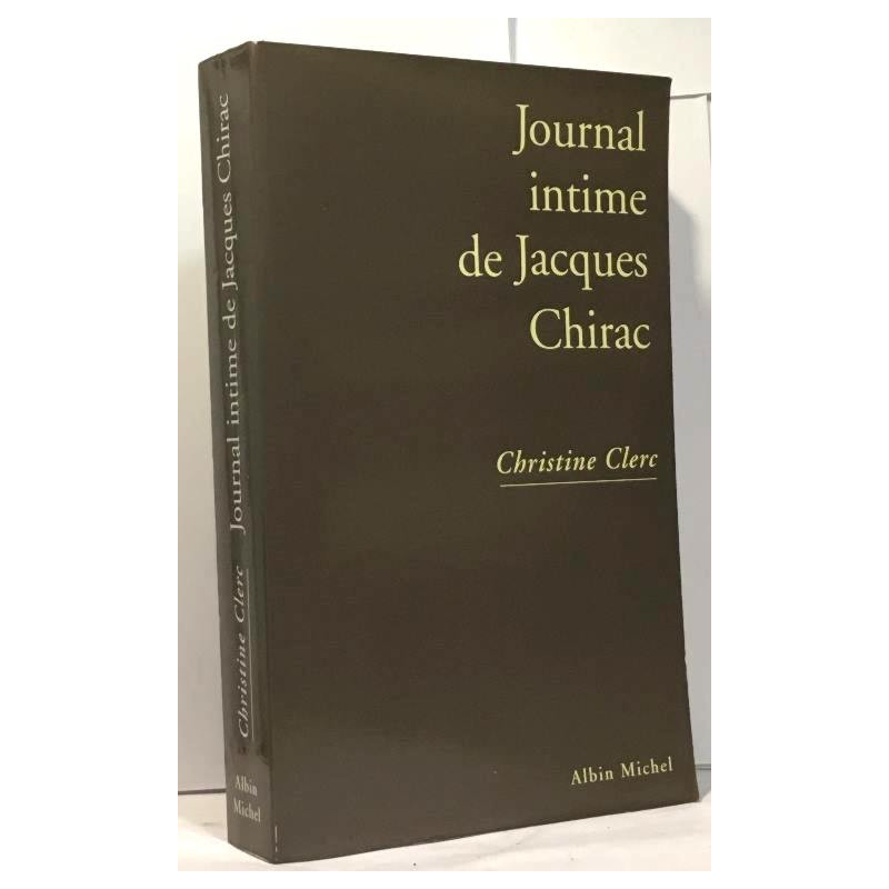 Journal intime de Jacques Chirac