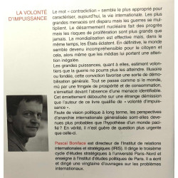 La volonté d'impuissance. La fin des ambitions internationales et...