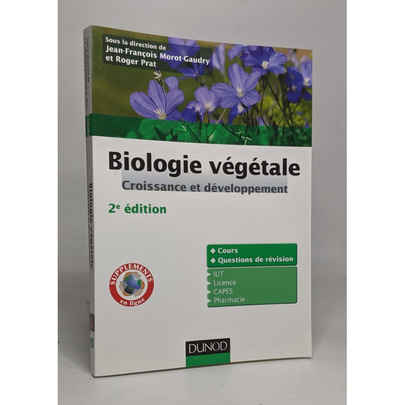 Biologie végétale: Croissance et développement