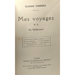 Mes voyages - TOME 2 - en méditerranée