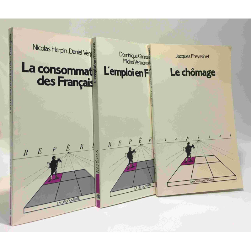 La Consommation Des Francais + L'emploi en France + Le chômage ---...