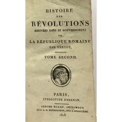Histoire des révolutions arrivées dans le gouvernement de la...