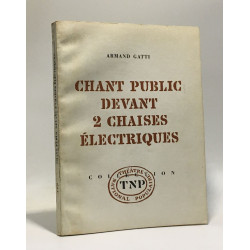 Chant public devant 2 chaises électriques