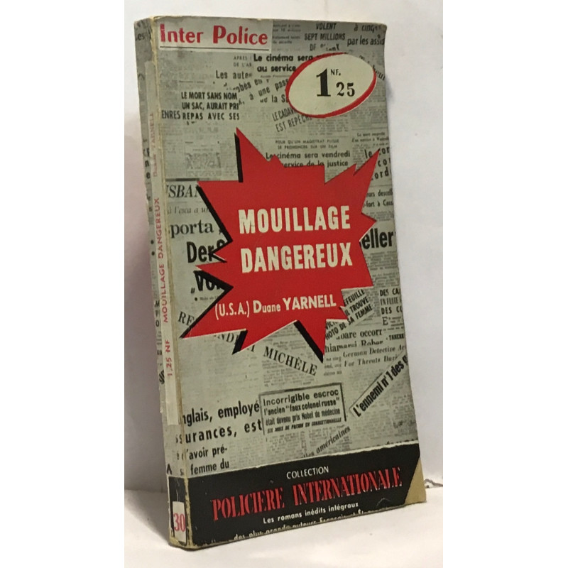 Mouillage dangereux