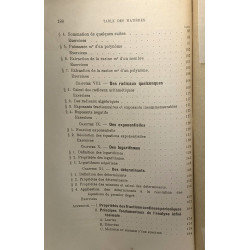 Compléments d'algèbre élémentaire à l'usage de l'enseignement...