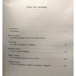 Étude sur l'Egypte et le Soudan anciens --- cahier de recherches...