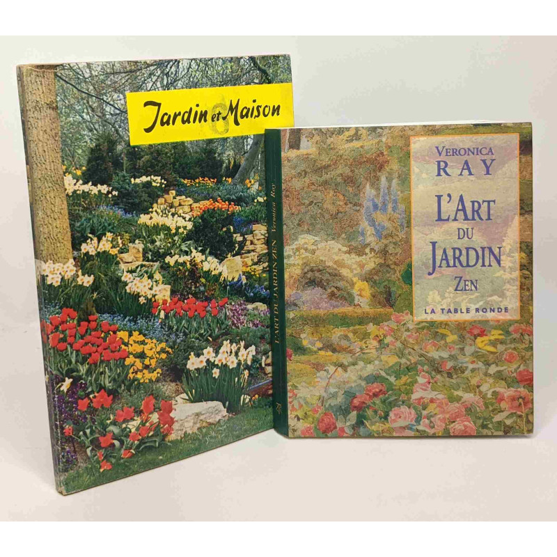 L'Art du jardin zen + Jardin et Maison ( De Elffers) -- 2 livres
