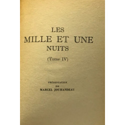 Les mille et une nuits tome IV