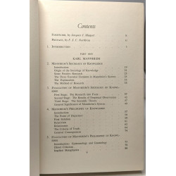 The Sociology of Knowledge. Its structure and its relation to the...