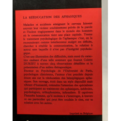 La rééducation des aphasiques - psychologie et sciences humaines