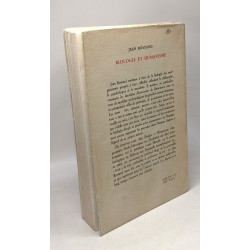 Biologie et humanisme / Coll. Les essais CXII