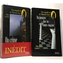 Un meutre chez les francs-maçons + Un crime sans assassin --- 2 livres