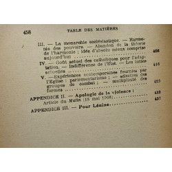 Réflexions sur la violence - 8e édition avec plaidoyer pour Lénine...