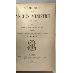 Mémoires d'un ancien ministre (1807-1869)
