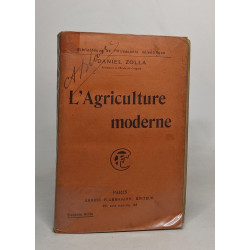 L'agriculture moderne