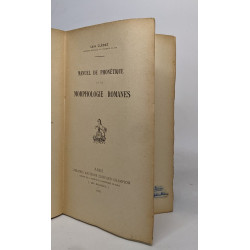 Manuel de phonétique et de morphologie romanes