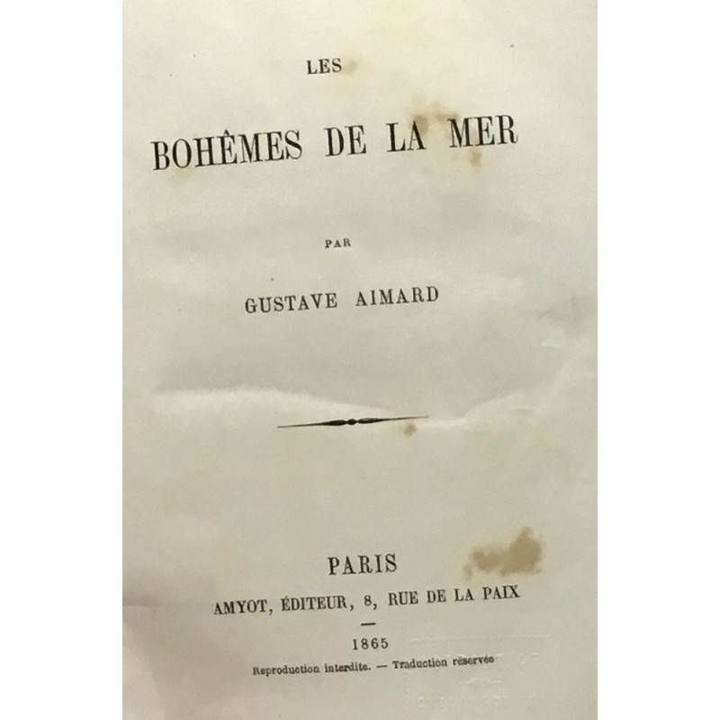 Les bohèmes de la mer