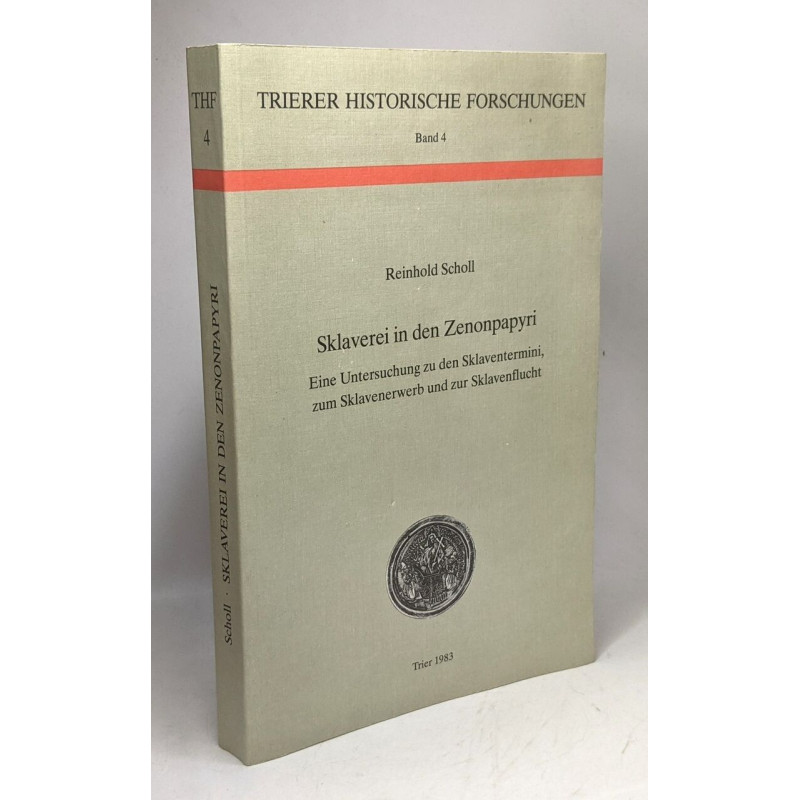 Sklaverei in den Zenonpapyri: Eine Untersuchung zu den...