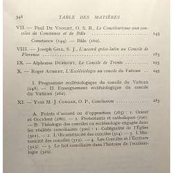 Le concile des conciles - contribution à l'histoire de la vie...