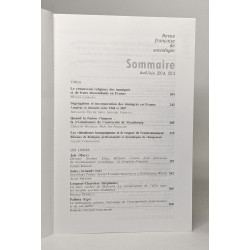Revue française de sociologie / avril-juin 2014
