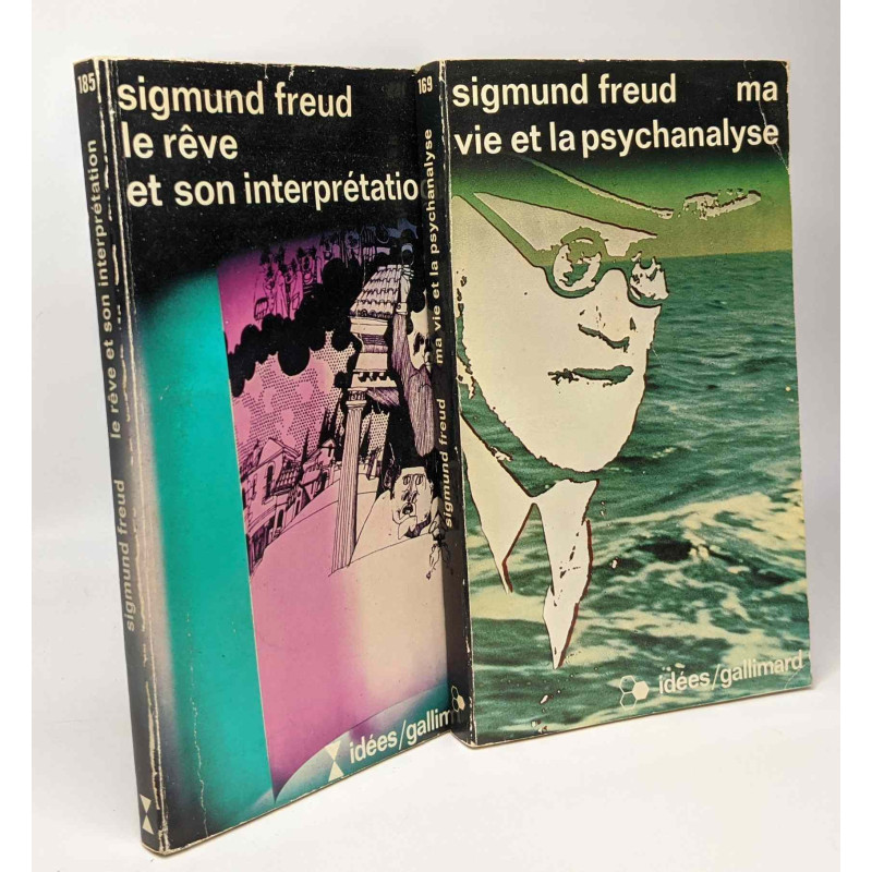 Ma vie et la psychanalyse + Le rêve et son interprétation --- 2 livres