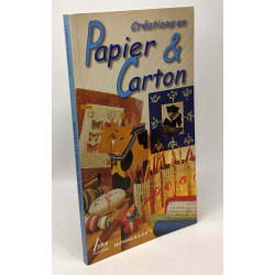 Créations en papier et carton