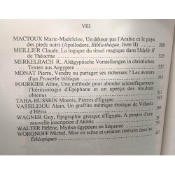 Mélanges: Etienne Bernand