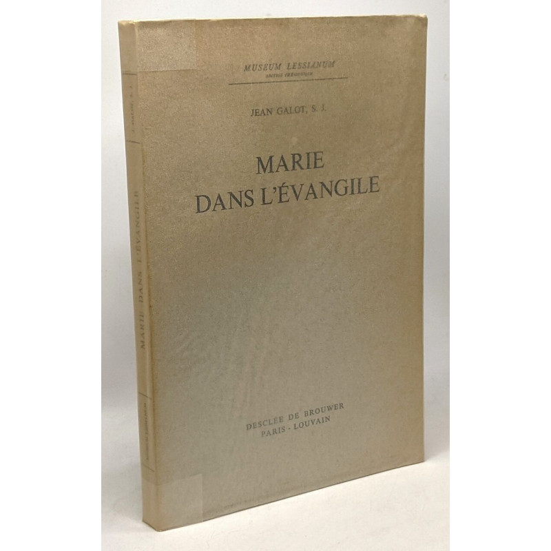Marie dans l'évangile - Museum Lessianum