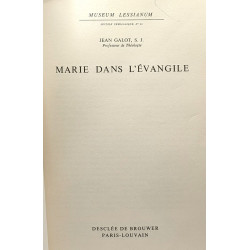 Marie dans l'évangile - Museum Lessianum