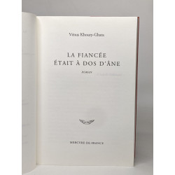 La fiancee etait a dos d'ane