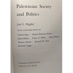 Palestinian Society and Politics