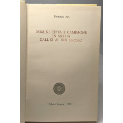 Restaurazione e pacifico Stato in Sicilia (1377-1501) + Uomini...