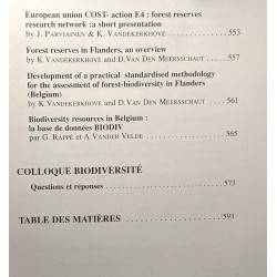 Le réseau écologique 1997 travaux n°18 + Santé et biodiversité en...