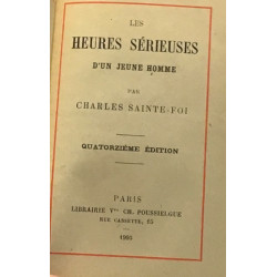 Les heures sérieuse d'un jeune homme
