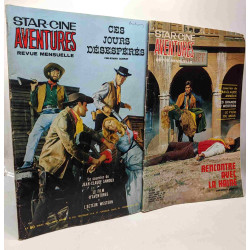 2 numéros Star-Ciné Aventures (revue mensuelle) 1969 : N°209...