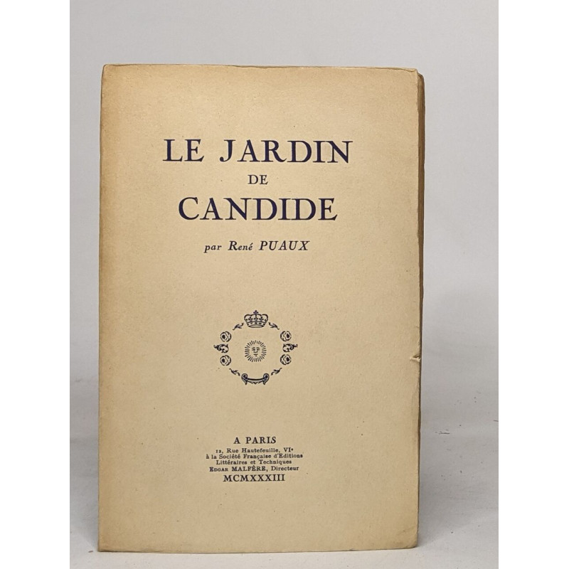 Le jardin de candide