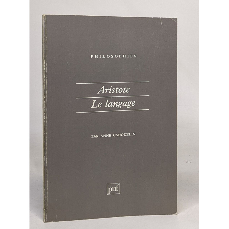 Aristote le language