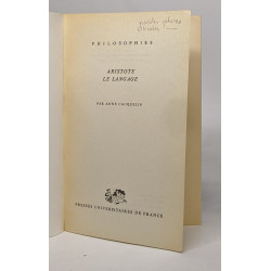 Aristote le language